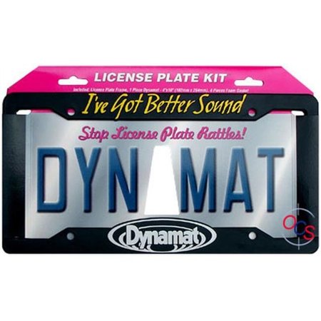 DYNAMAT Dynamat 19100 License Plate Kit 19100